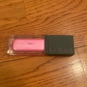 Lique lip paint metallic pink in ecstasy